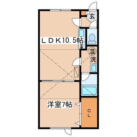 颯（RYU）の物件間取画像